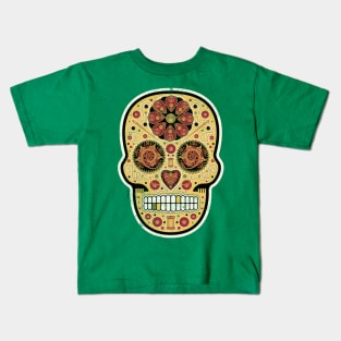 Sew-Sew Sugar Skull - Cadaverous Cookie Dough Kids T-Shirt
